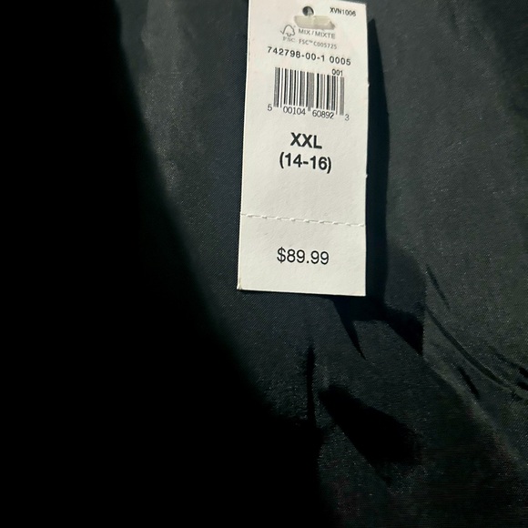 GAP Classic Black Double-Breasted Coat